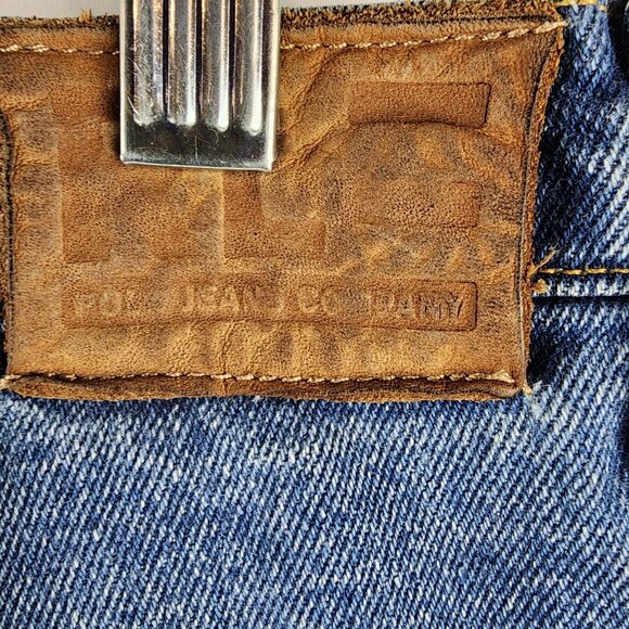 Polo Jeans Co. Jeans Mens 36x30 Blue Denim Baggy High Rise Pants - Picture 9 of 12